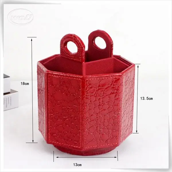 Черный крокодил pu дистанционного стол