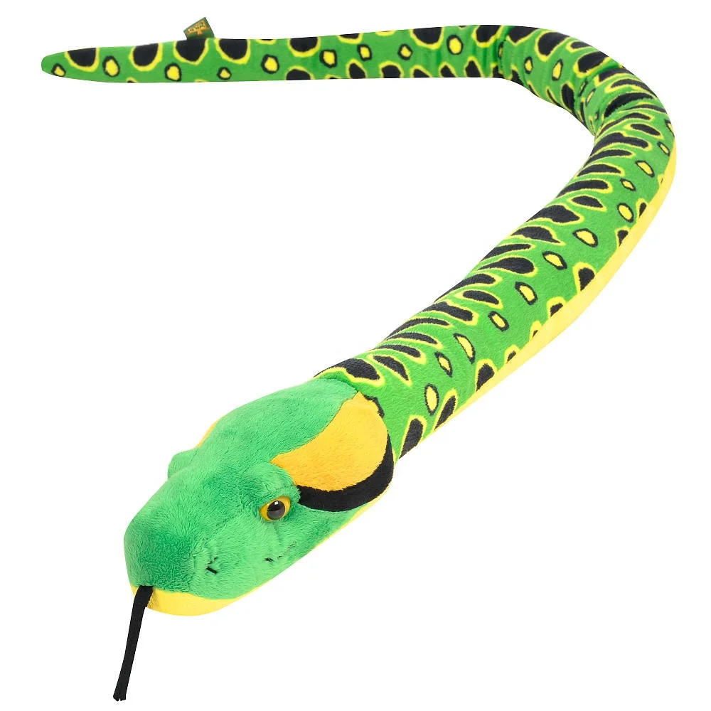 green snake plush