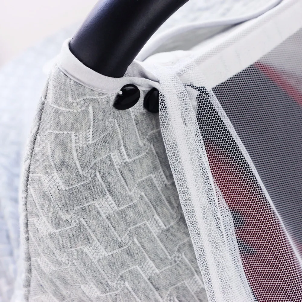 Новый дизайн, стеганый материал, дышащий и удобный чехол для детского автокресла, навес для ухода за ребенком на зиму