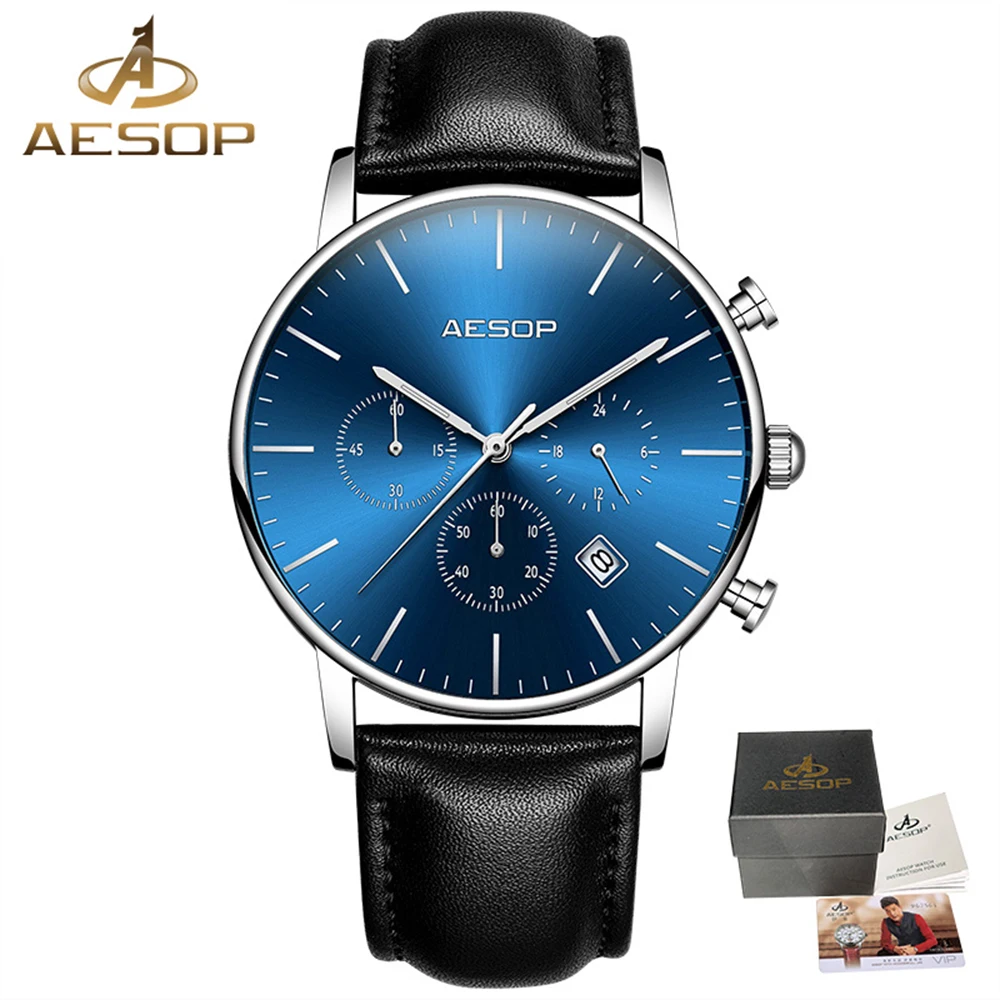 AESOP Automatic Watch Men Watches Top Brand Luxury Male Clock Full Steel  Hours Automatic Mechanical Watches Relogio Masculino3769854 From Eqnr,  $60.87 | DHgate.Com