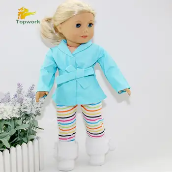 Fashion 18 inch doll outfit set doll accessories american girl doll clothes