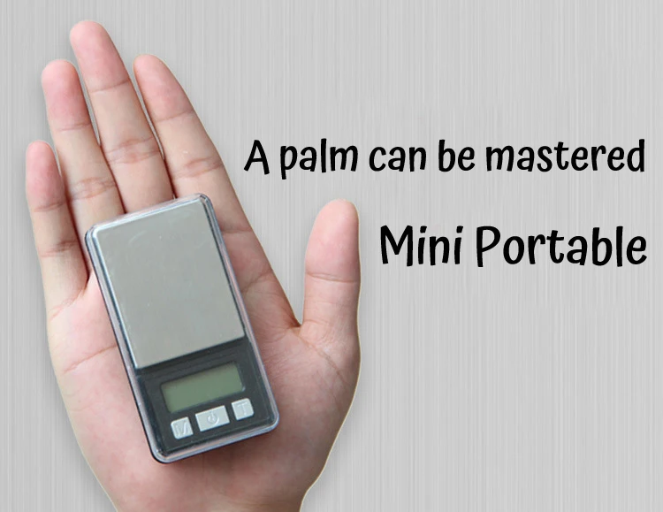 Mini Digital Scale Electronic Digital Scale Kitchen Jewelry Weighing Balance Pocket Scale
