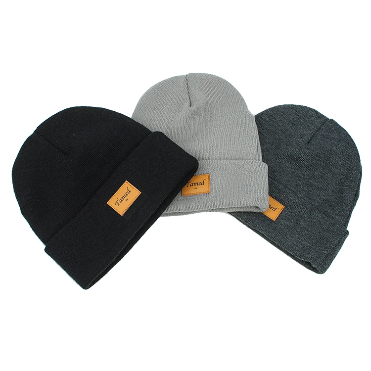 Winter Acrylic Sport Cap Slouch Beanie 