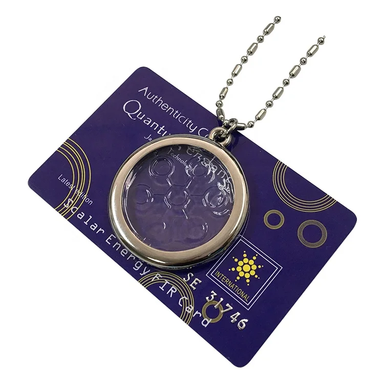 Green Bio-Scalar Energy Lava Stone Necklace