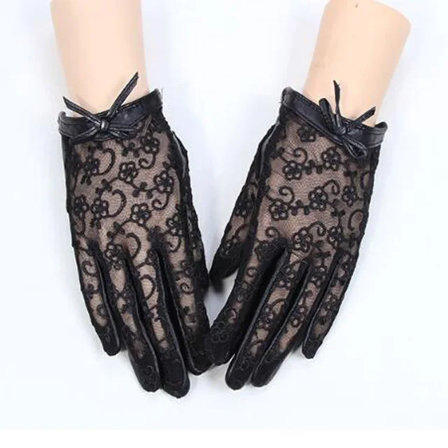 driving gloves lace