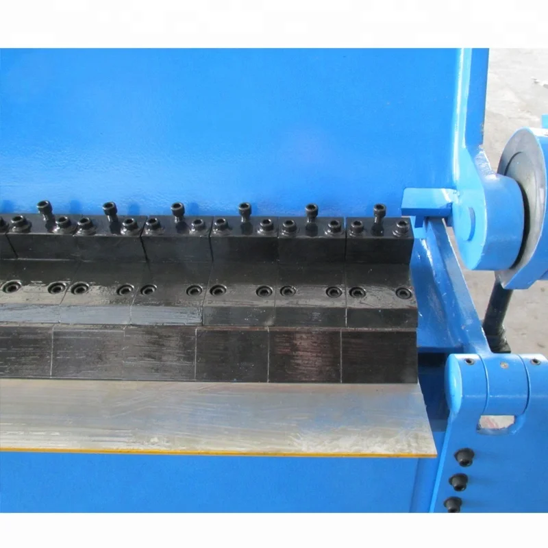 Quality Sheet Hand Mechanical Folder Machine Small Manual Sheet Metal Box and Pan Bending Machine