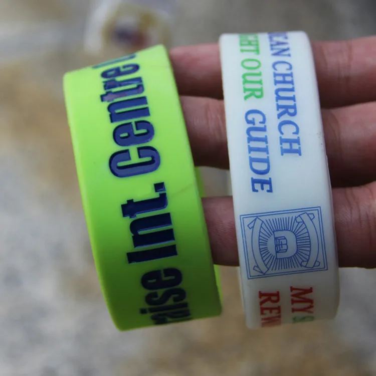 Cheap Gift Items New Silicone Bracelet Wrist Bands/custom Silicone