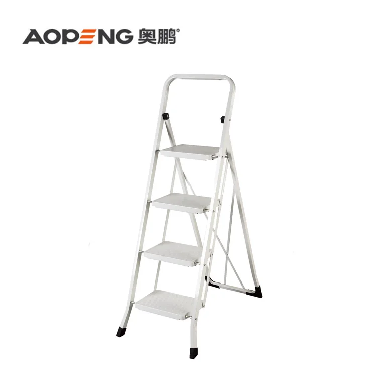 Aopeng Household 4 Step Steel Step Folding Ladder Buy Steel Step Ladder Step Stool Folding Ladders Product On Alibaba Com