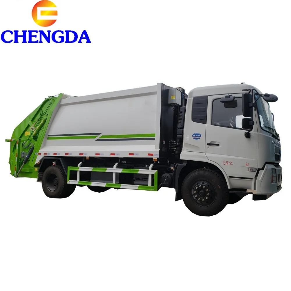 Made in China 4x2 Light Garbage Compactor Truck