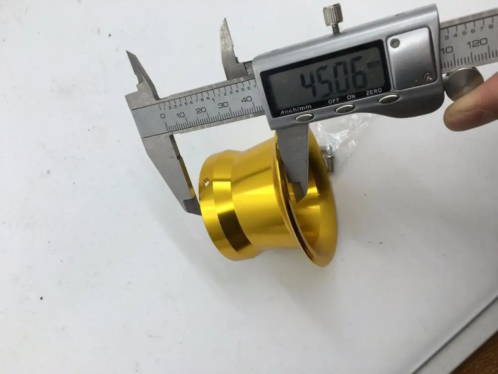 
45 мм стек скорости для Keihin TM PE 28 PWK OKO ktm Впускной карбюратор 50 мм Золотой 