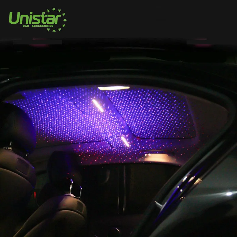 starry roof light car