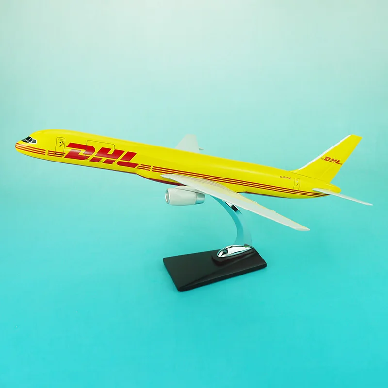 1/400 Scale  Boeing 757 DHL Express Airplane Diecast Aircraft Plane Model Toy 