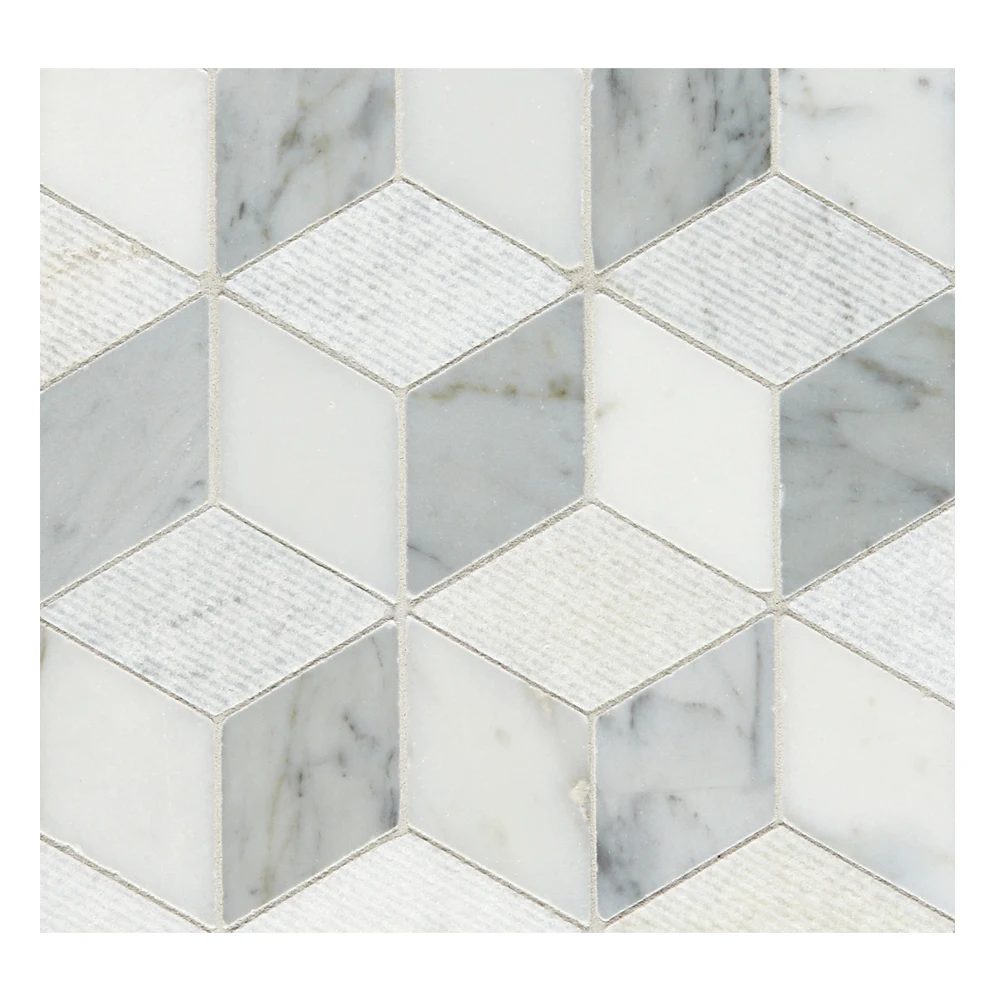 Marble Mosaic Hexagon Onyx White