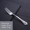 Fourchette à dîner-argent