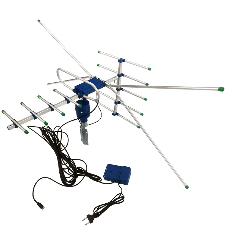 Стандартная ТВ-Антенна yagi MC-001A для улицы 470-862 МГц uhf, ТВ-антенна высокой четкости