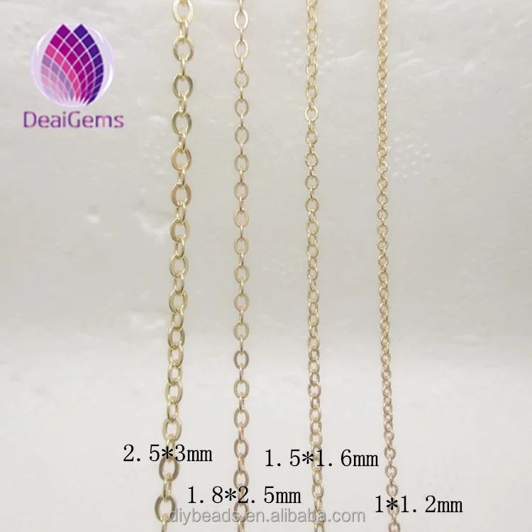 Wholesale 24k Gold Filled Chain 