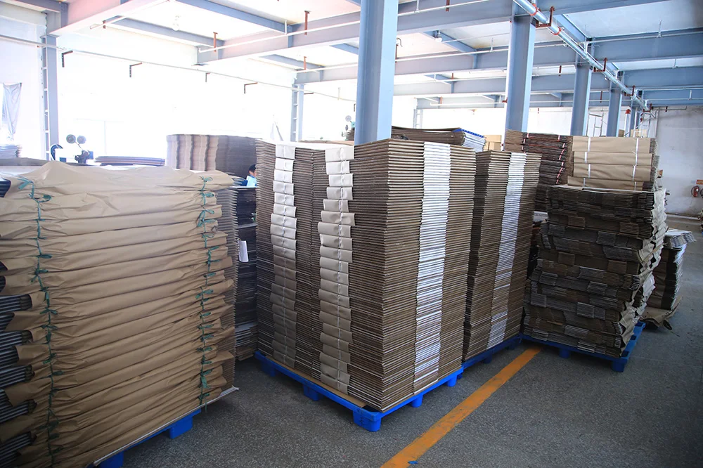 Wholesale Fresh Vegetables Packaging Bushel Boxes Wax Coated Corrugated