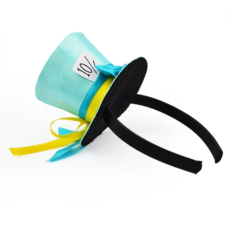 Fashion Customized Size Polyester Designer Women Headband With Mini Hat
