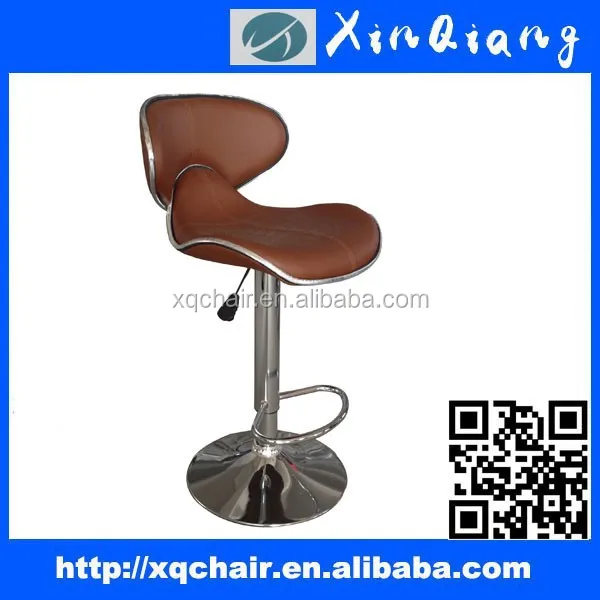 Кожаный чехол с бабочкой барный стул