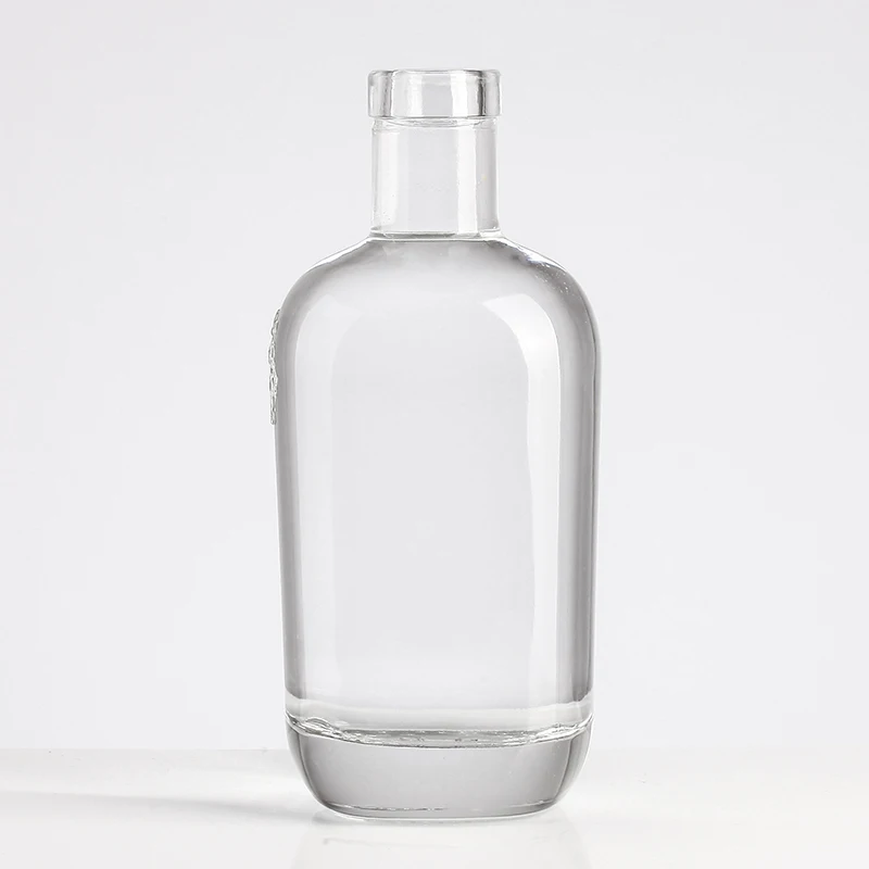 500ml 700ml 750ml Fancy Design Liquor Vodka Brandy Super Flint Glass Bottle