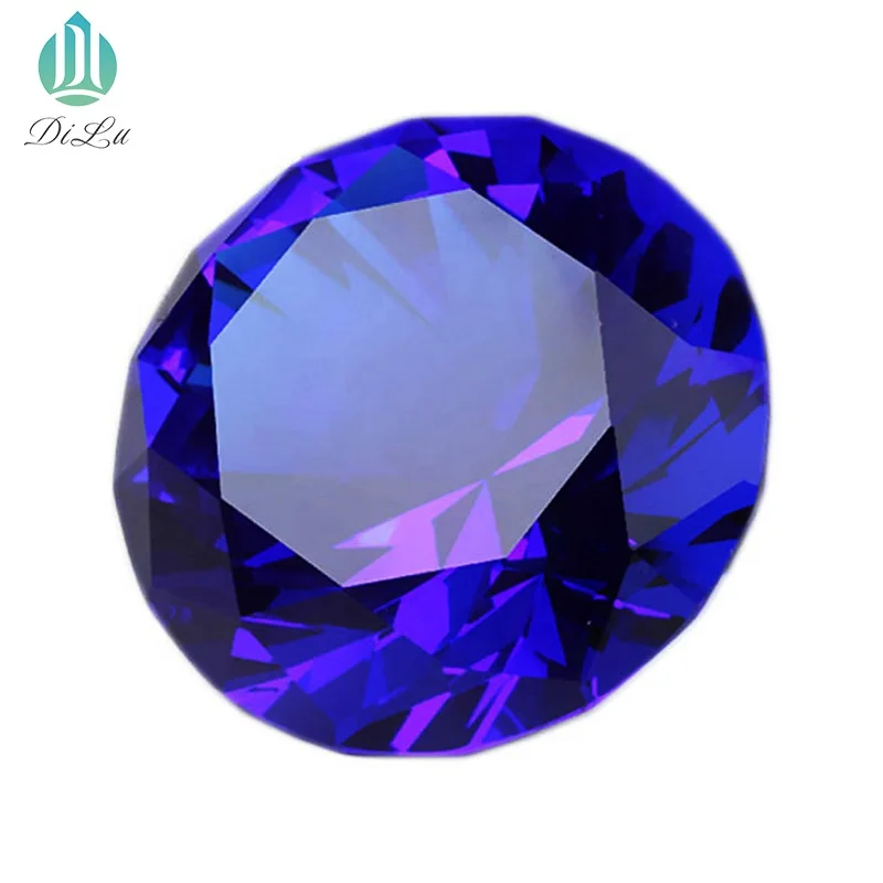 Print Logo Free Sample 100mm Large K9 Crystal Glass Gem Diamond Stone  /colorful Crystal Glass Diamond For Wedding Decoration - Buy 100mm Faceted  Decorative Gems Stone Crystal Glass Diamond For Wedding