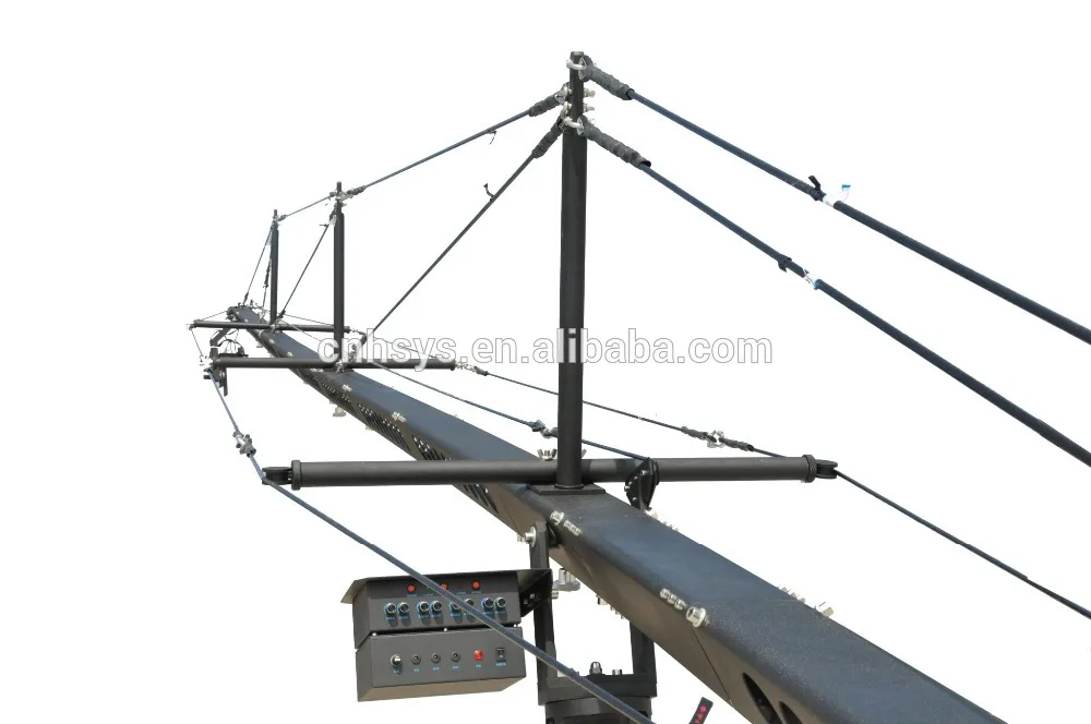 
 Высокое качество 15 м Jimmy Jib кран пленка для фототехники с 3 оси на электродвигателе  