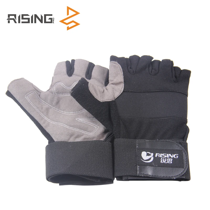 
Перчатки для тяжелой атлетики, перчатки без пальцев 