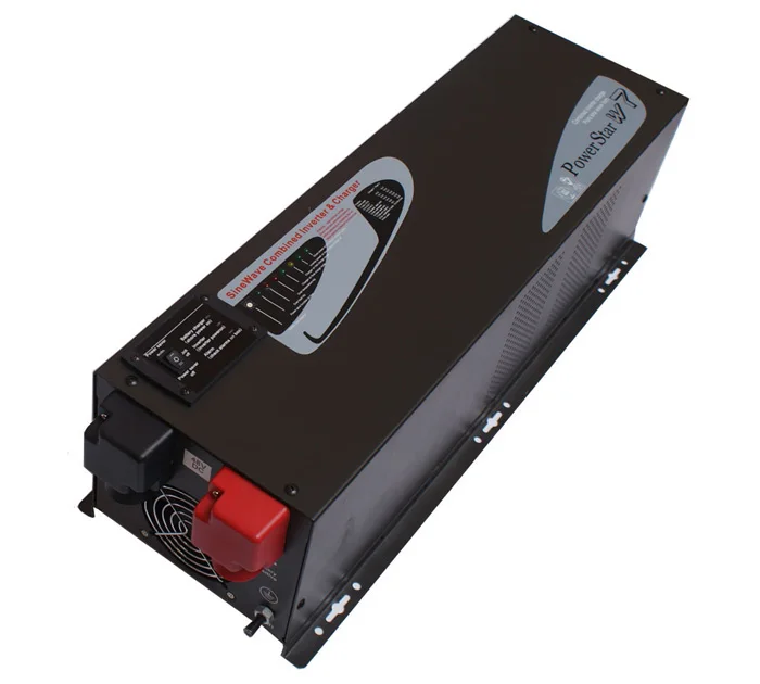 Power Star 7 Low Frequency Pure Sine Wave 6000watt 12v 24v 48V 220v Power Inverter With Charger