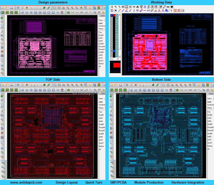 High Speed Pcb Layout Design Service - Buy Pcb Layout,Pcb Layout