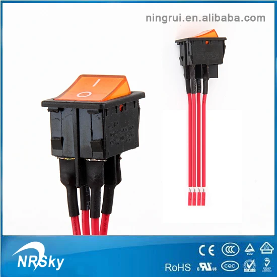Approved 4 Pin Illuminated On Off Rocker Switch On Wire Buy Approved 4 Pin Illuminated On Off Rocker Switch On Wire Safety Rocker Switch On Off Rocker Switch Product On Alibaba Com