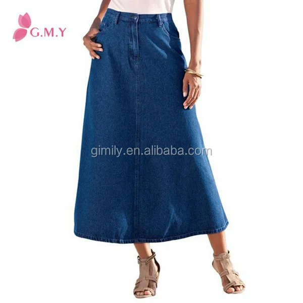 vintage denim skirts online