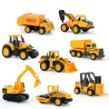 XC1355C 8 types Diecast mini alloy construction vehicle Engineering Car Dump car Dump Truck Model Classic