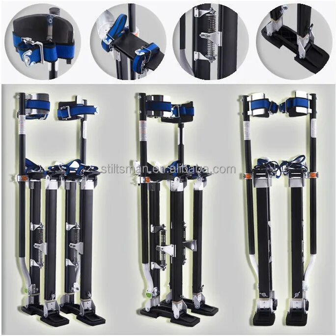 Yescom Drywall Stilts 24 - 40 Adjustable Aluminum Painting Tool Yescom Drywall Stilts 24 - 40 Adjustable Aluminum Painting Tool