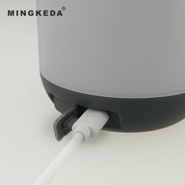 Декоративный поворотный переключатель с USB-портом, 6 Вт, перезаряжаемый портативный водонепроницаемый фонарь для кемпинга, уличный фонарь для кемпинга