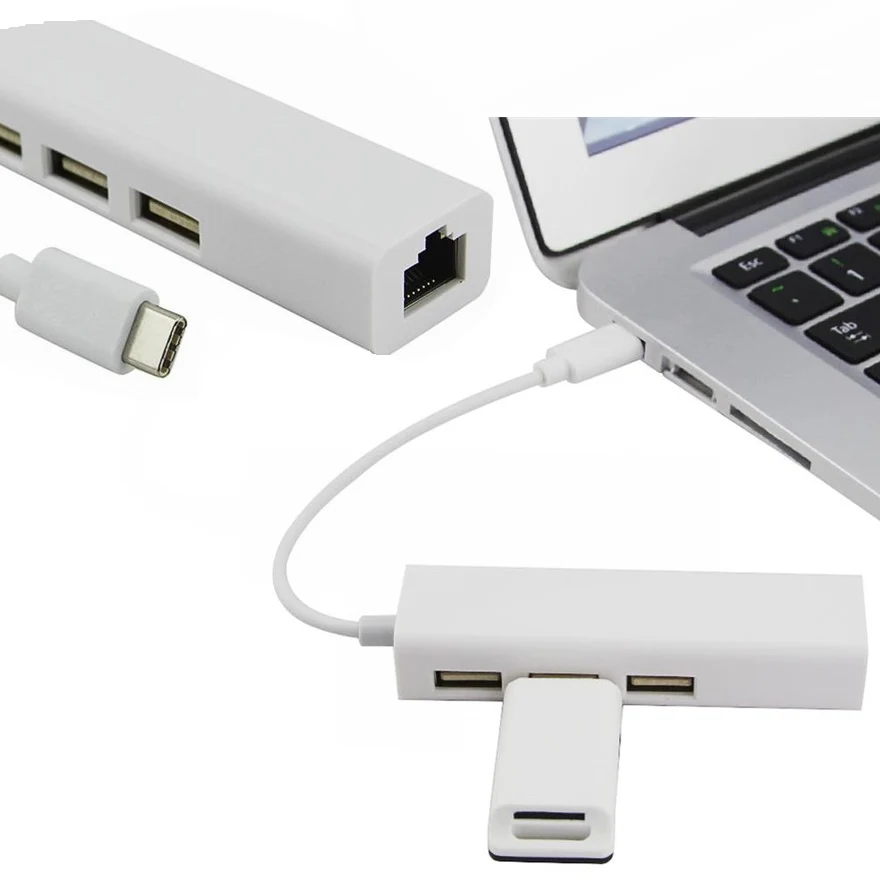divisor Multi USB 3 0 varios puertos c Concentrador de red USB 3,0 