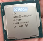 Original Intel Core I5 7400T QS Version Quad core 2.4GHz 6MB Cache I5-7400T LGA1151 CPU processor