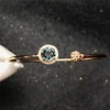 5.02g 18k gold South Africa diamond natural tourmaline bracelets