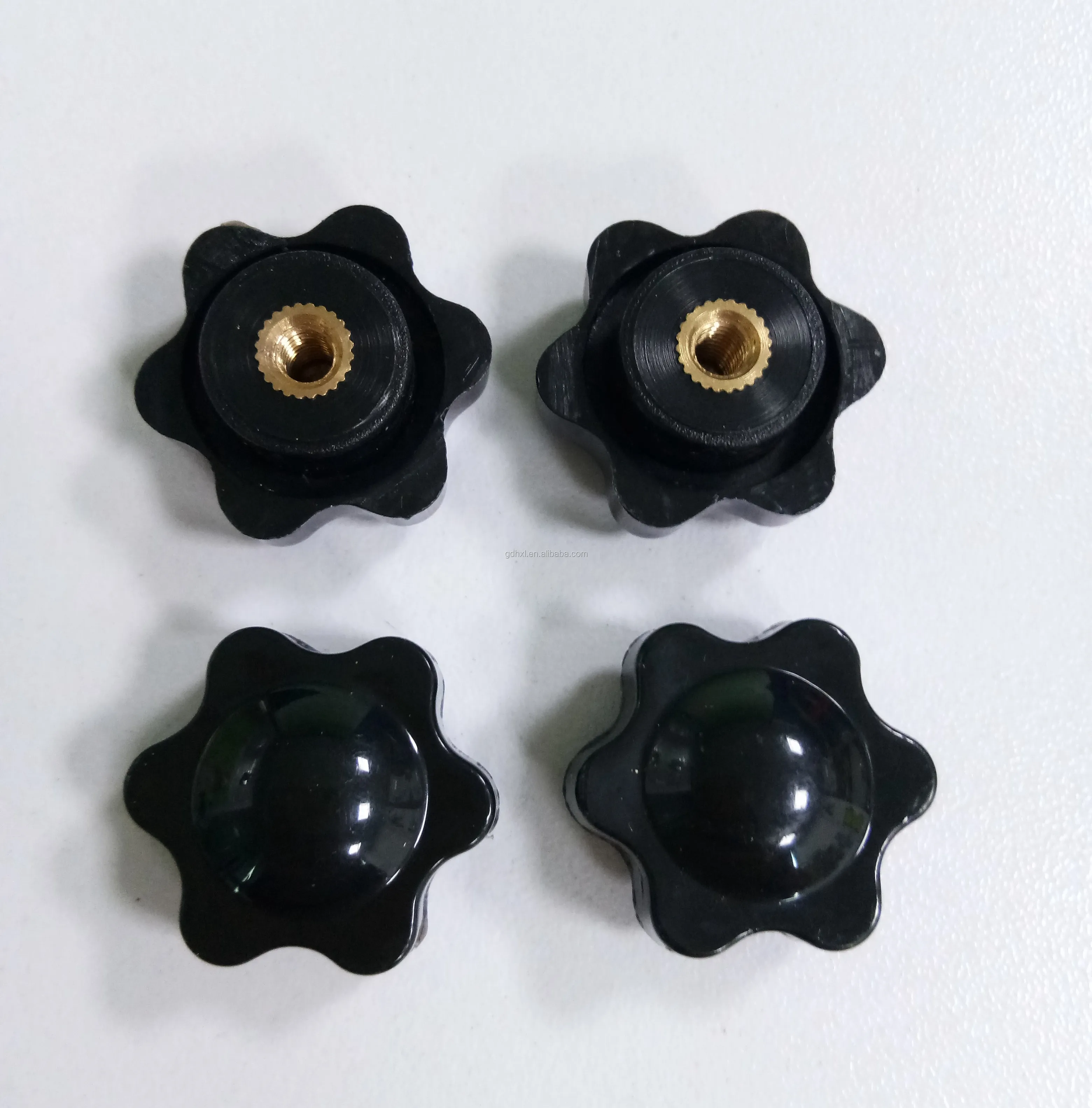 M3 M4 M5 M6 6 Lobe Plastic Hand Knob Thumb Nut Star Knob Nut