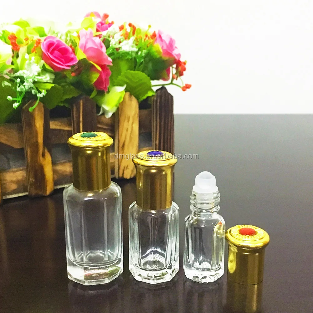 12ml Empty Attar Perfume Glass Bottles Arabic Perfume Oil Bottle Wholesale in Dubai