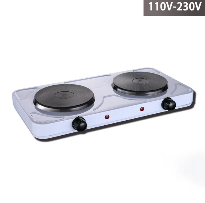 double burner electric stove, hot plate