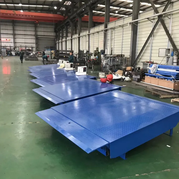 Hydraulic Cylinder Loading Dock Leveler Price Container Unloading Ramp with Hinged Lip 6 Ton 10 Ton 15 Ton