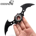 2017 New Creative Naruto Kunai Batman Darts Fidget Hand Spinner Metal One Piece Batman Finger Spinner