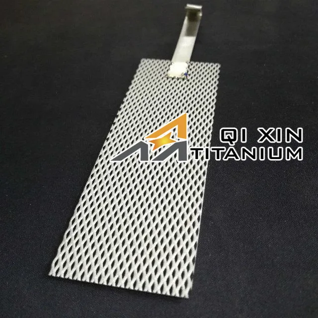 
Титановый анод для электролиза раствора NaOH или KOH 