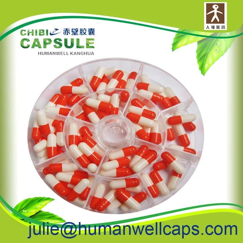 Свободные твердые желатиновые пустые капсулы размер 3 печатных