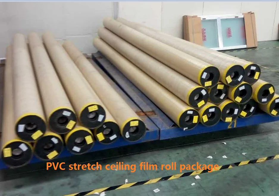 Msd Pvc Stretch Fabric Ceiling Film Roll Material Zhejiang Factory