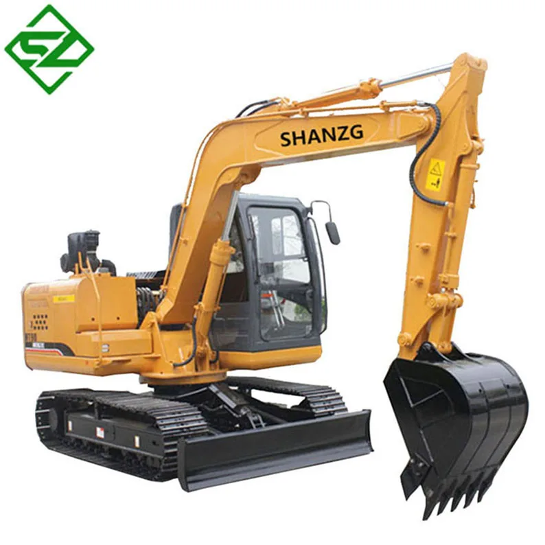 8 Ton Track Mounted Excavator Mini 18000 lb Mini Excavator for Sale