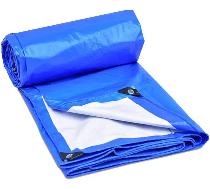 Factory Price Blue Tarp Plastic Waterproof Polyethylene Tarpaulin For ...