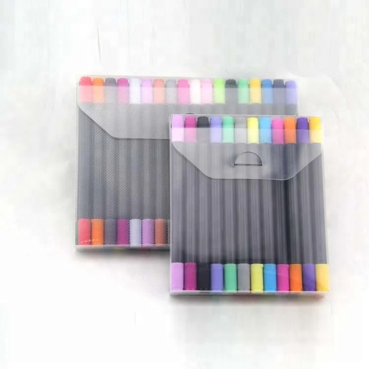 
Лидер продаж на Amazon, 36 цветов, двусторонняя кисть, маркерная ручка, цветная ручка для выделения, OEM,ODM 