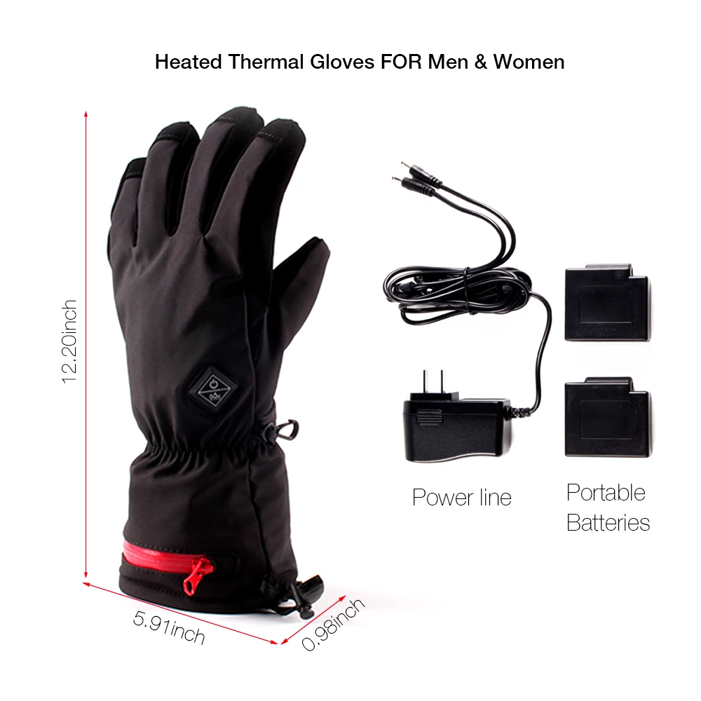 electric heated hunting gloves