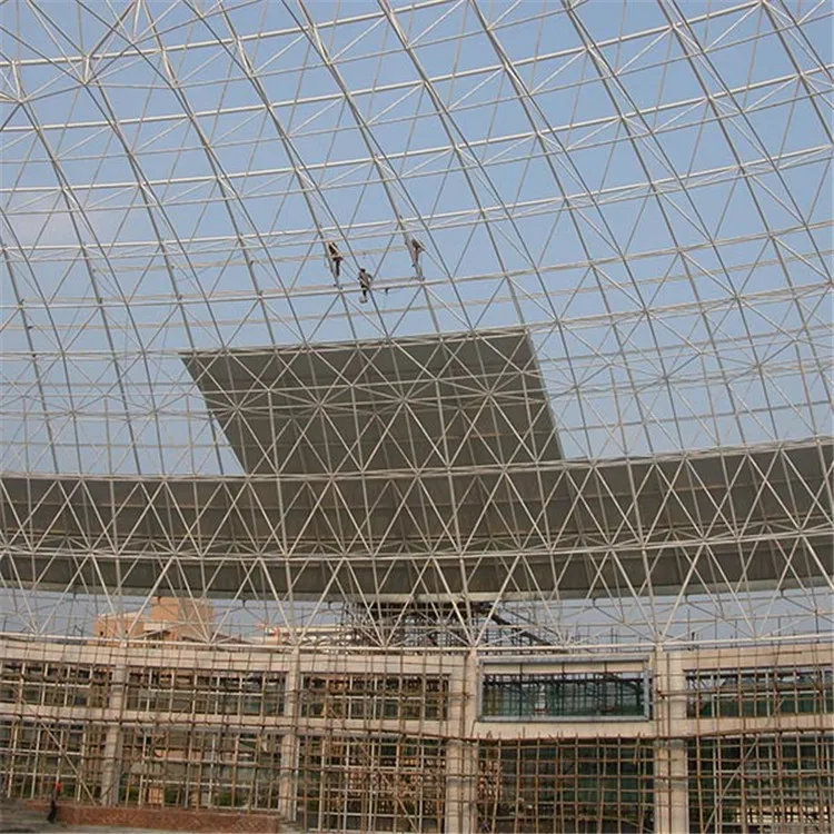 Steel Structure Space Grid Structure Space Frame Structure Stadium
